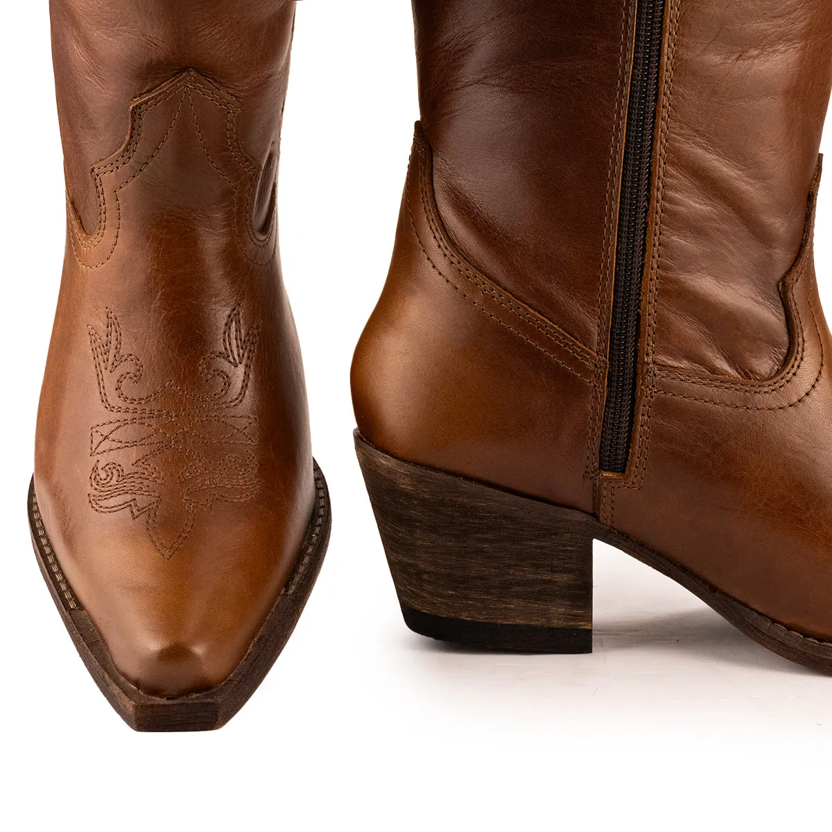 Brunello's the Raphy Boot in Brown