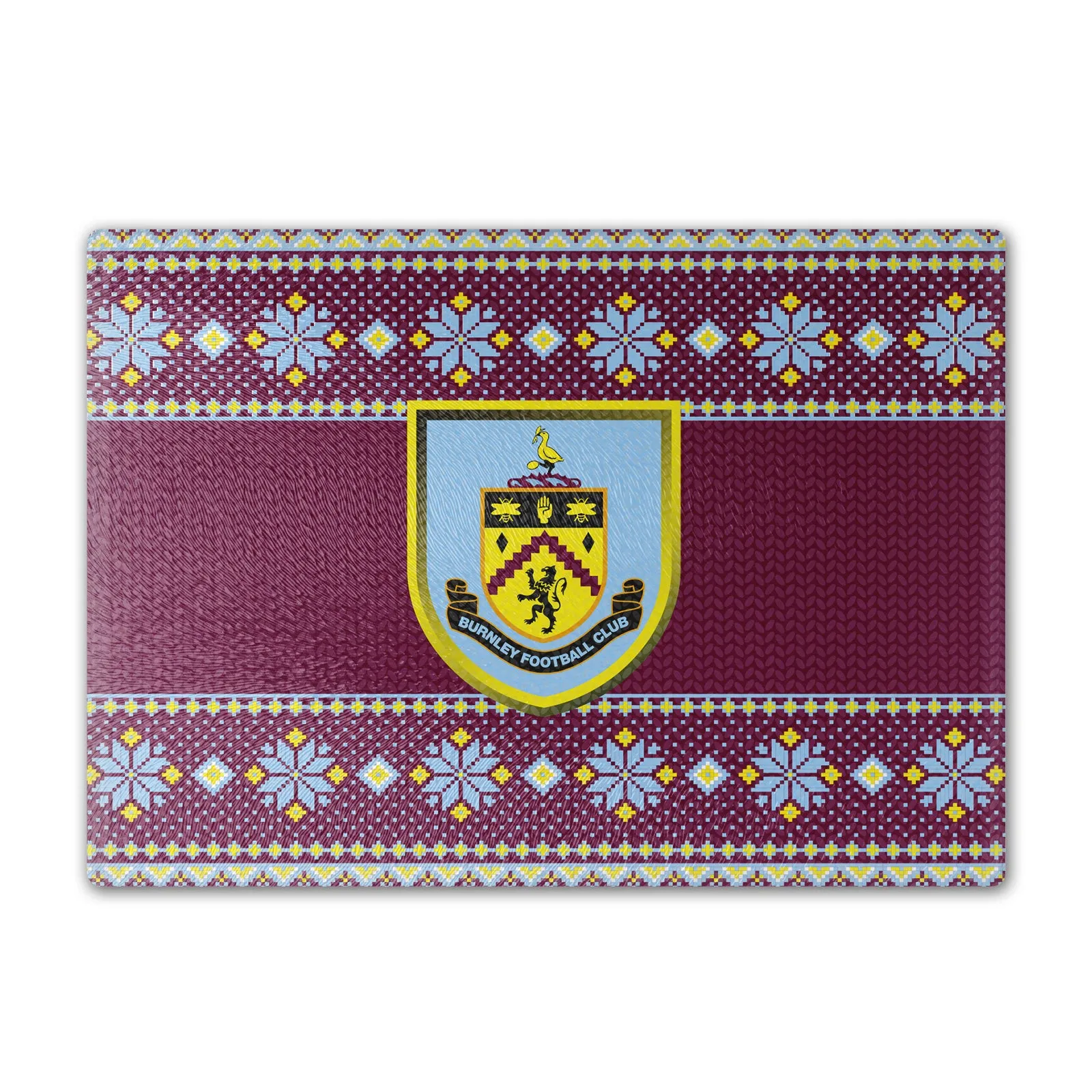 Burnley Knitted Christmas Chopping Board