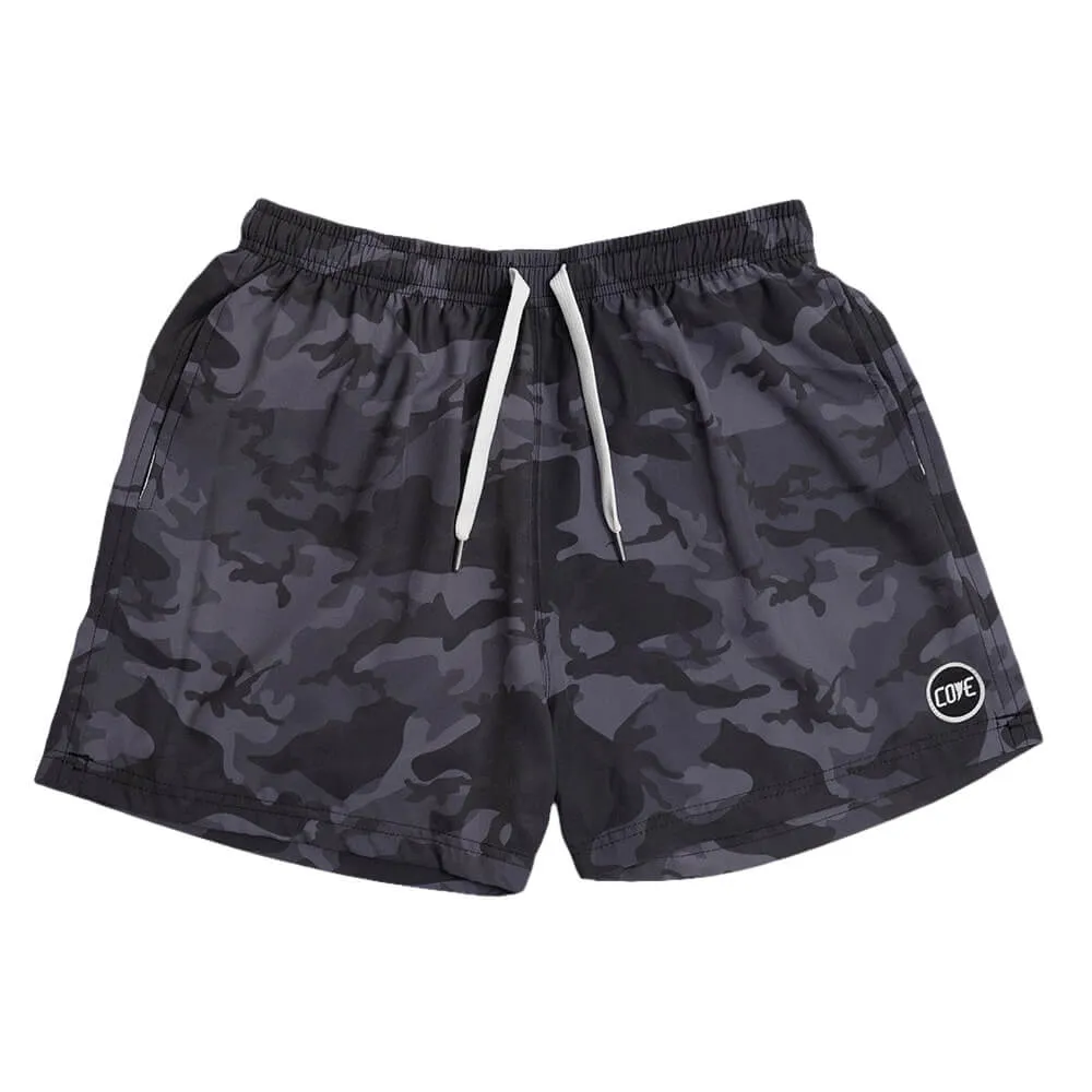 Camo Shorts - Black