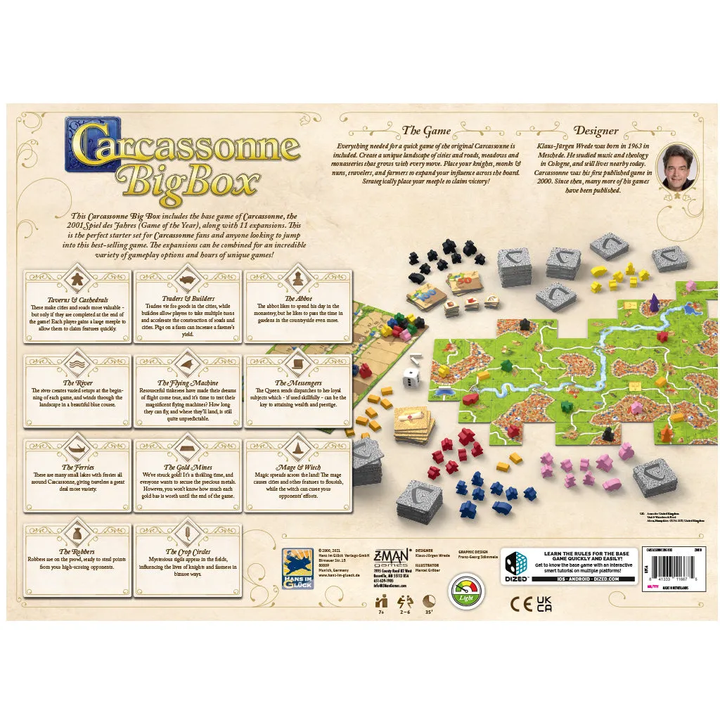 Carcassonne: Big Box 2022