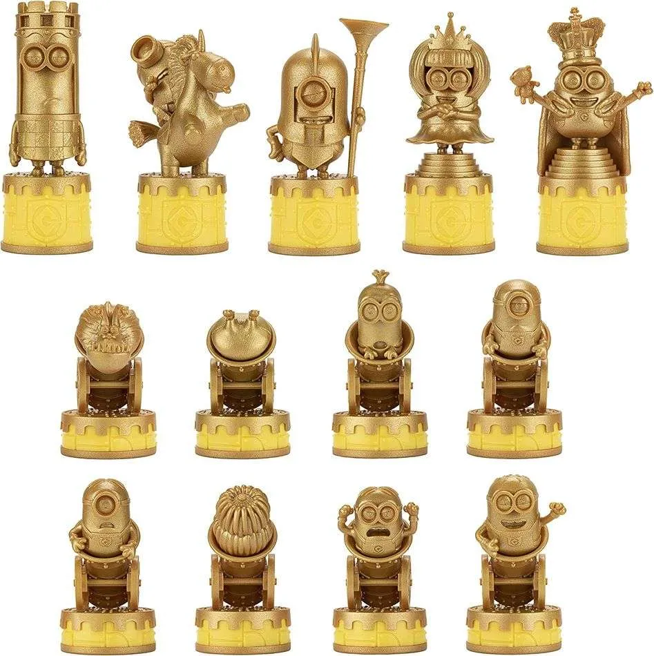 Chess Set Minions Medieval Mayhem Board Game