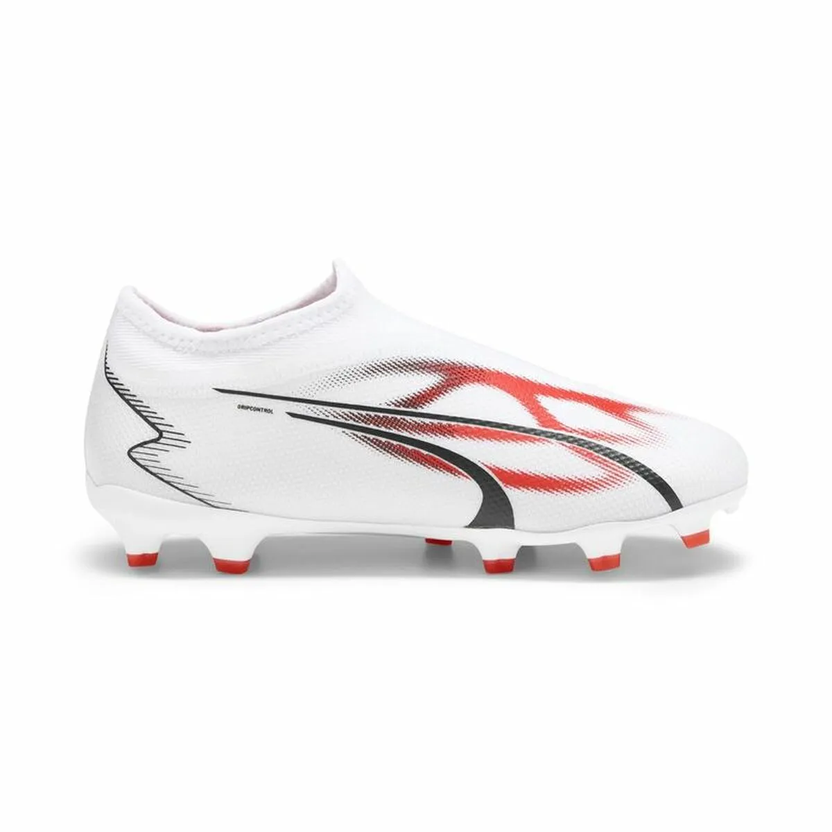 Childrens Football Boots Puma Ultra Match Ll Rojo/Blanco