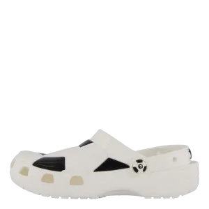 Classic Soccer Ball Clog K White/black