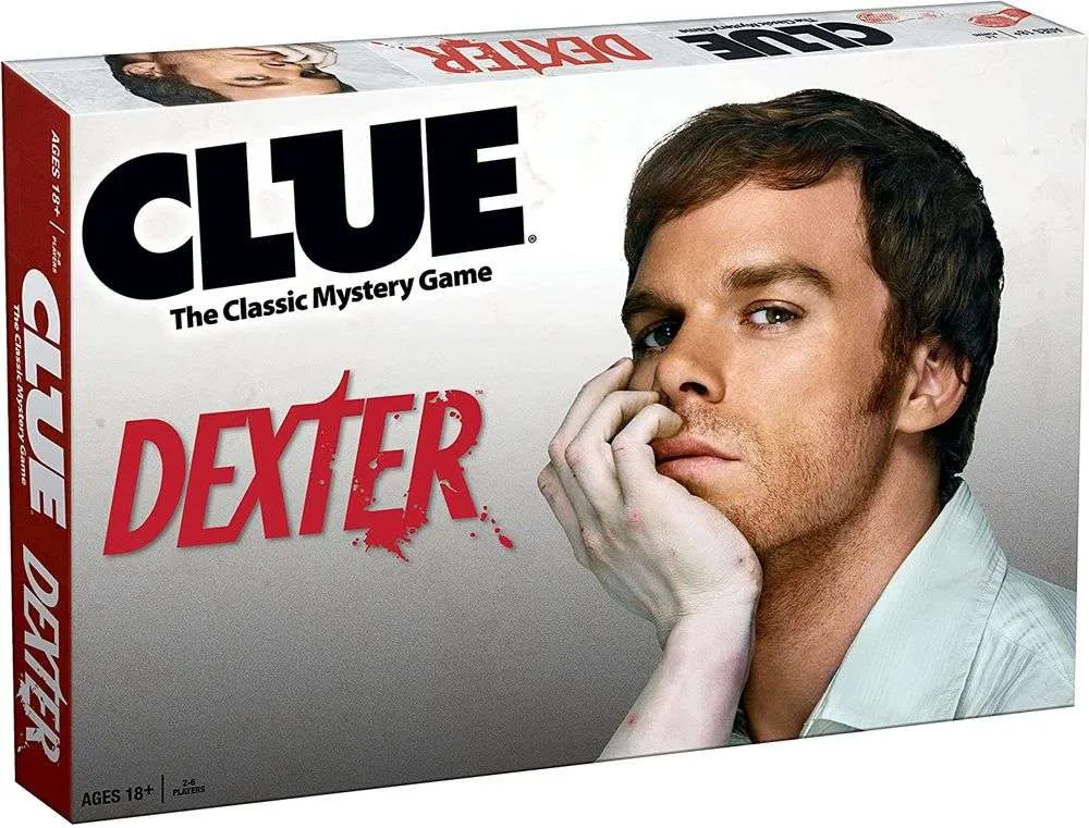 Clue Dexter TV Series Mystery Collectors Edition Board Game