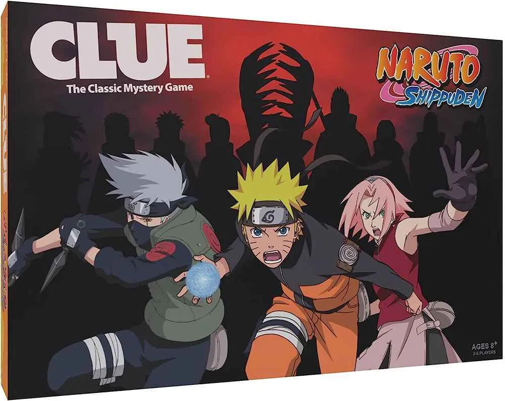 Clue Naruto Mystery Collectors Edition Board Game