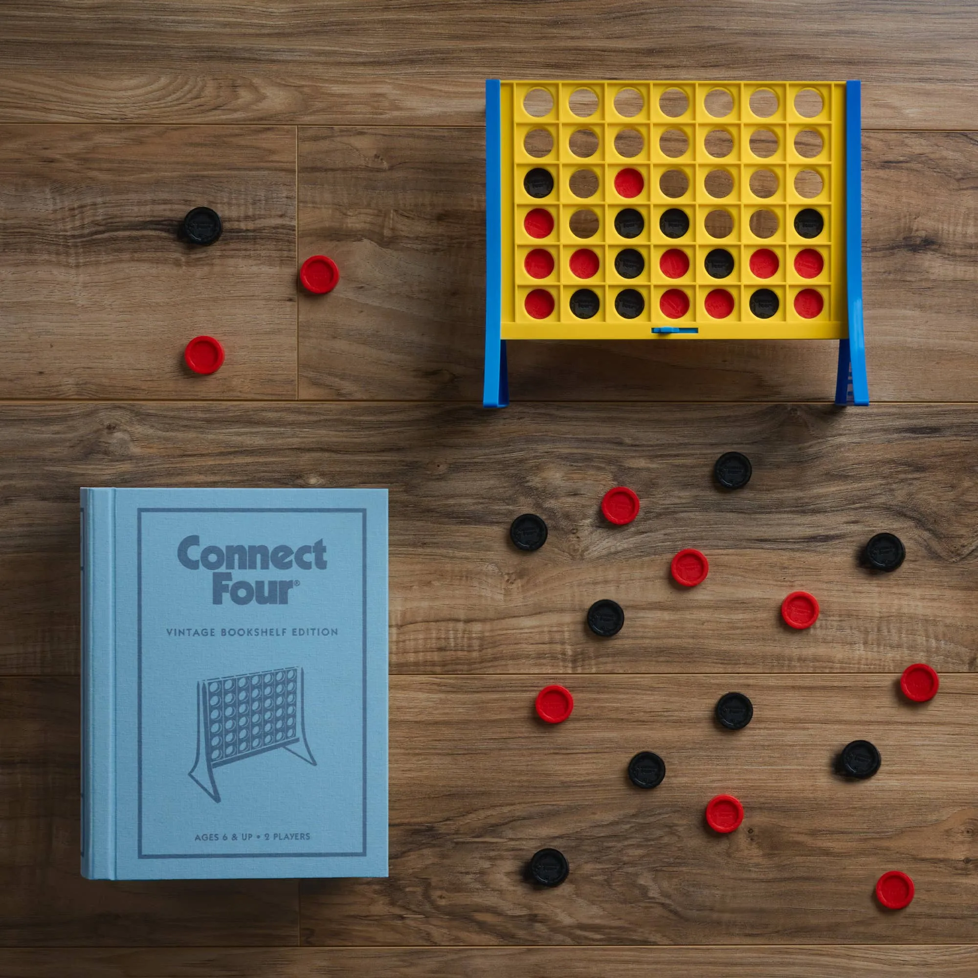 Connect 4 Vintage Bookshelf Edition Board Game