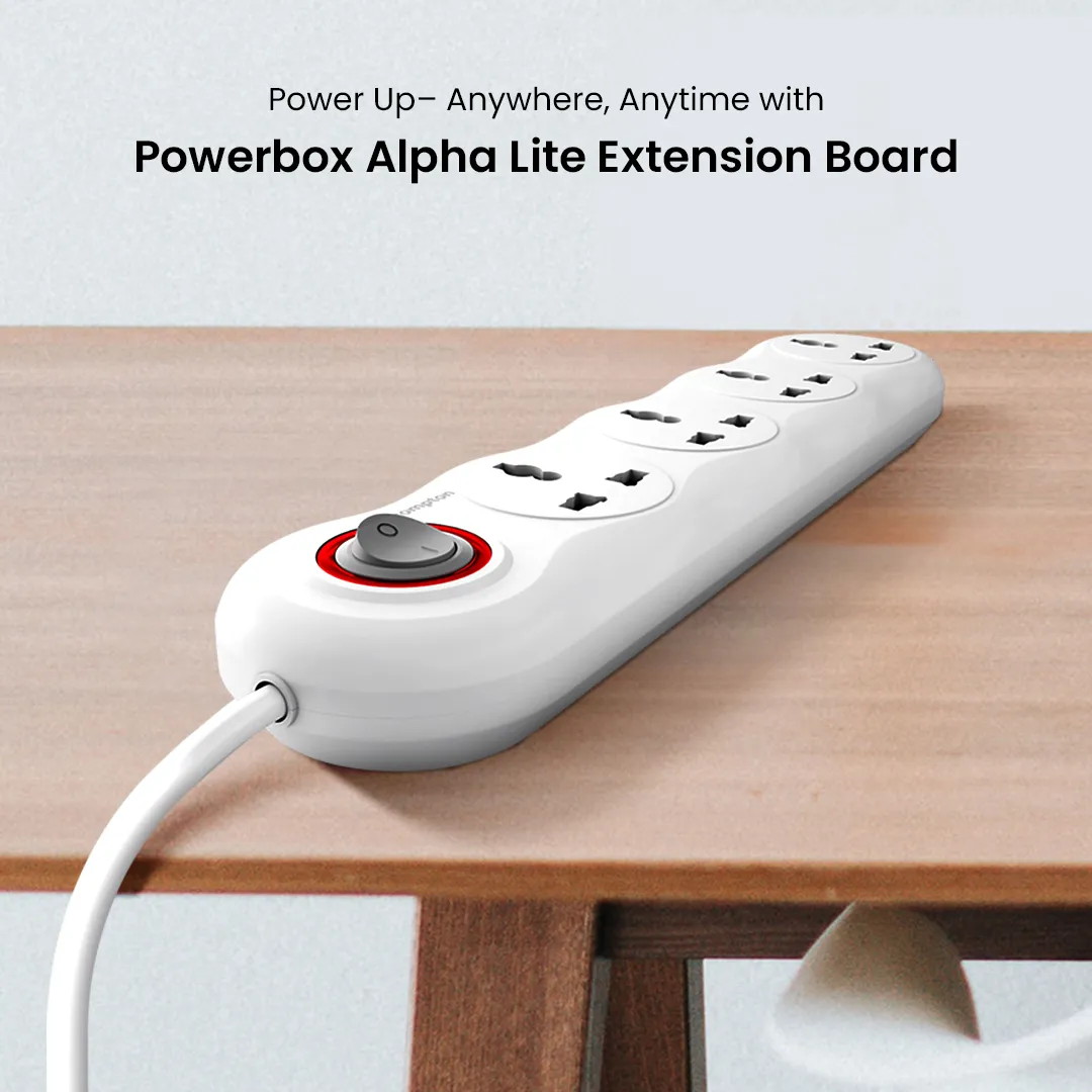 Crompton Powerbox Alpha LITE Extension Board 6A - White