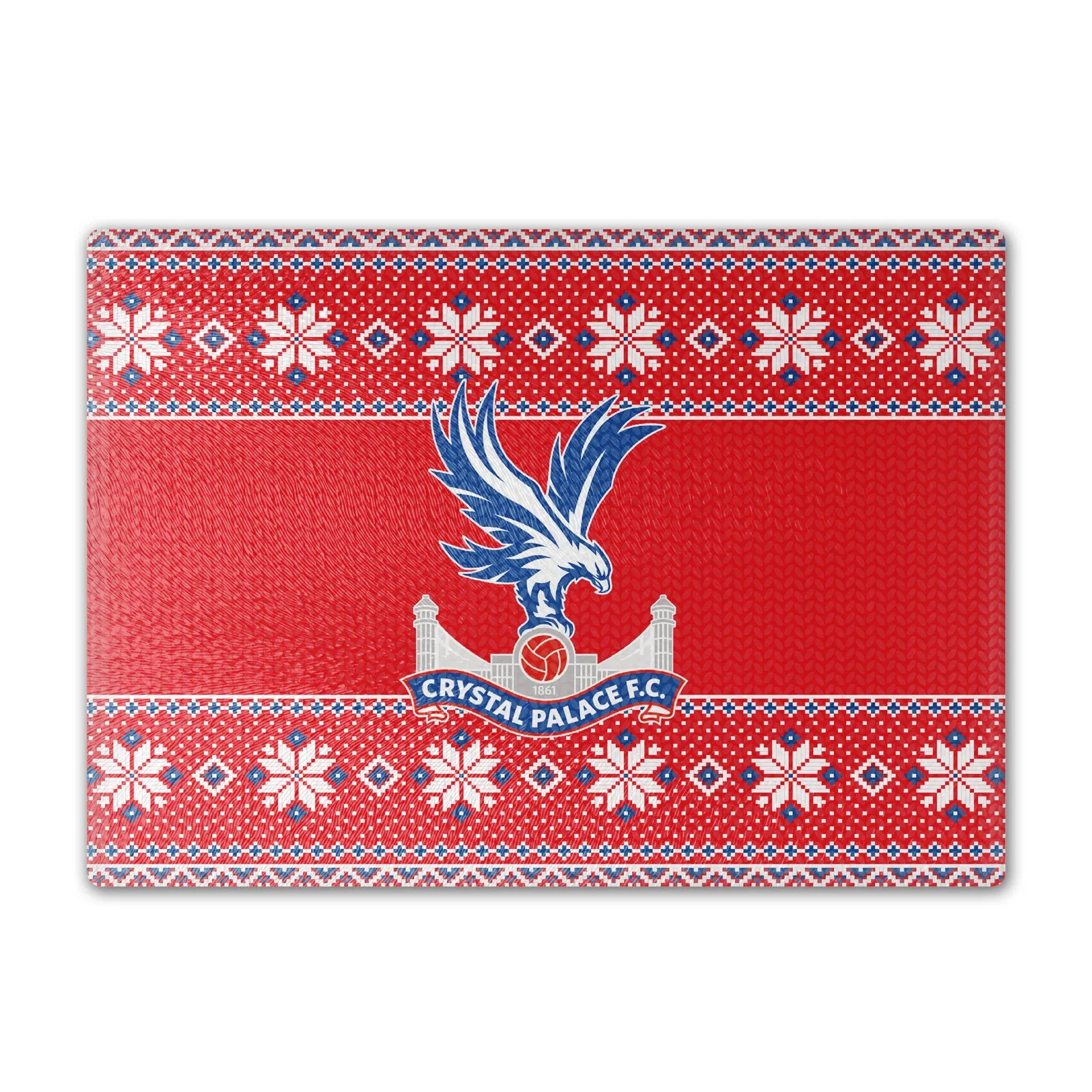 Crystal Palace Knitted Christmas Chopping Board