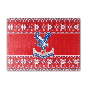 Crystal Palace Knitted Xmas Chopping Board