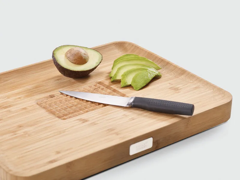 Cut&Carve™ Bamboo Chopping Board