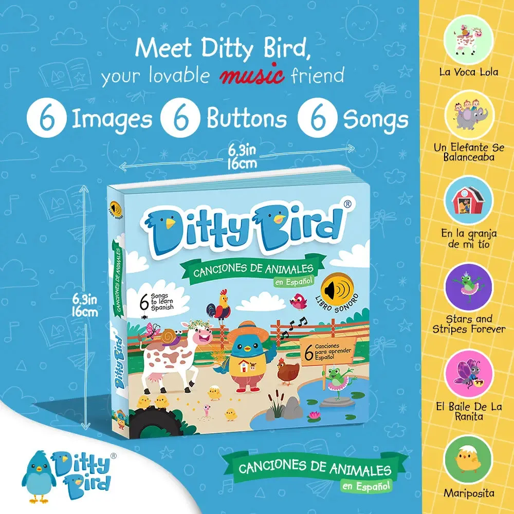 Ditty Bird® Canciones De Animales (Spanish)