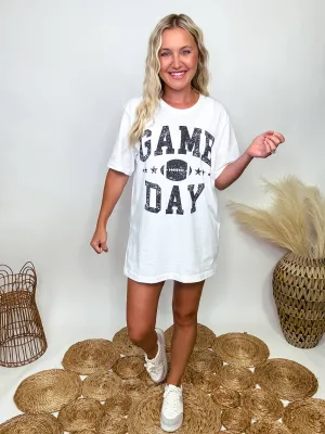 DOORBUSTER - Game Day Football Oversized Graphic Tee