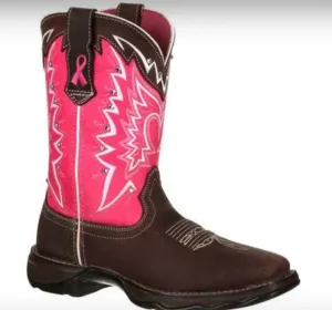 Durango Womens Lady Rebel Benefiting Stefanie Spielman Western Boot