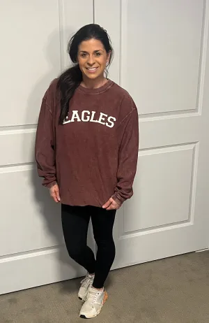 Eagles corded sweatshirt