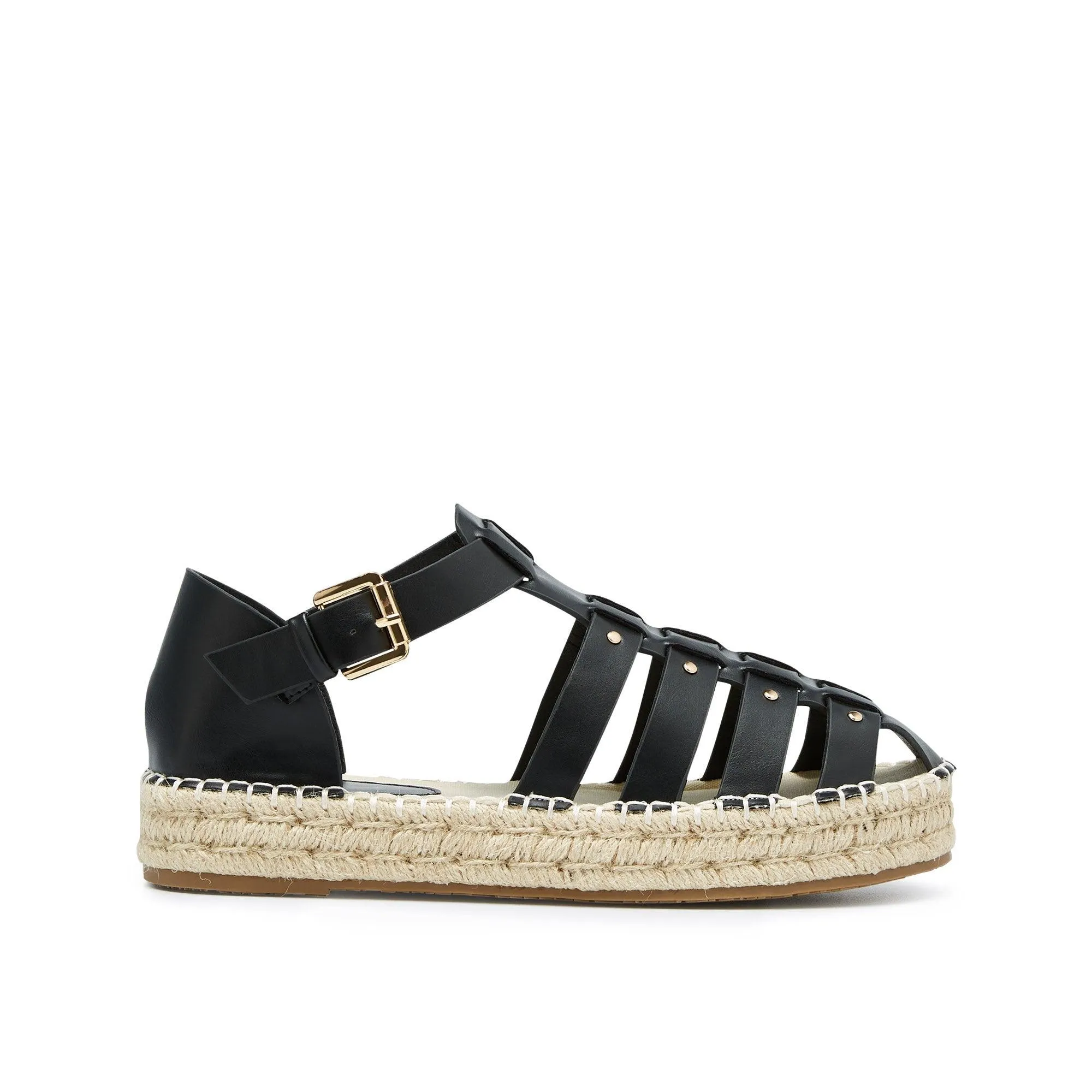 Eiko Espadrille Shoes Black