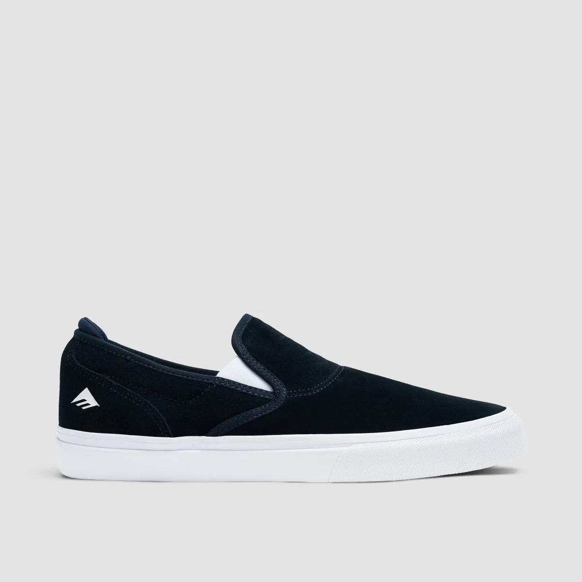 Emerica Wino G6 Slip On Shoes Kevin Baekkel Navy/White