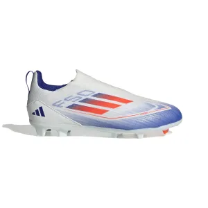 F50 League Laceless FG/MG Jnr Football Boots