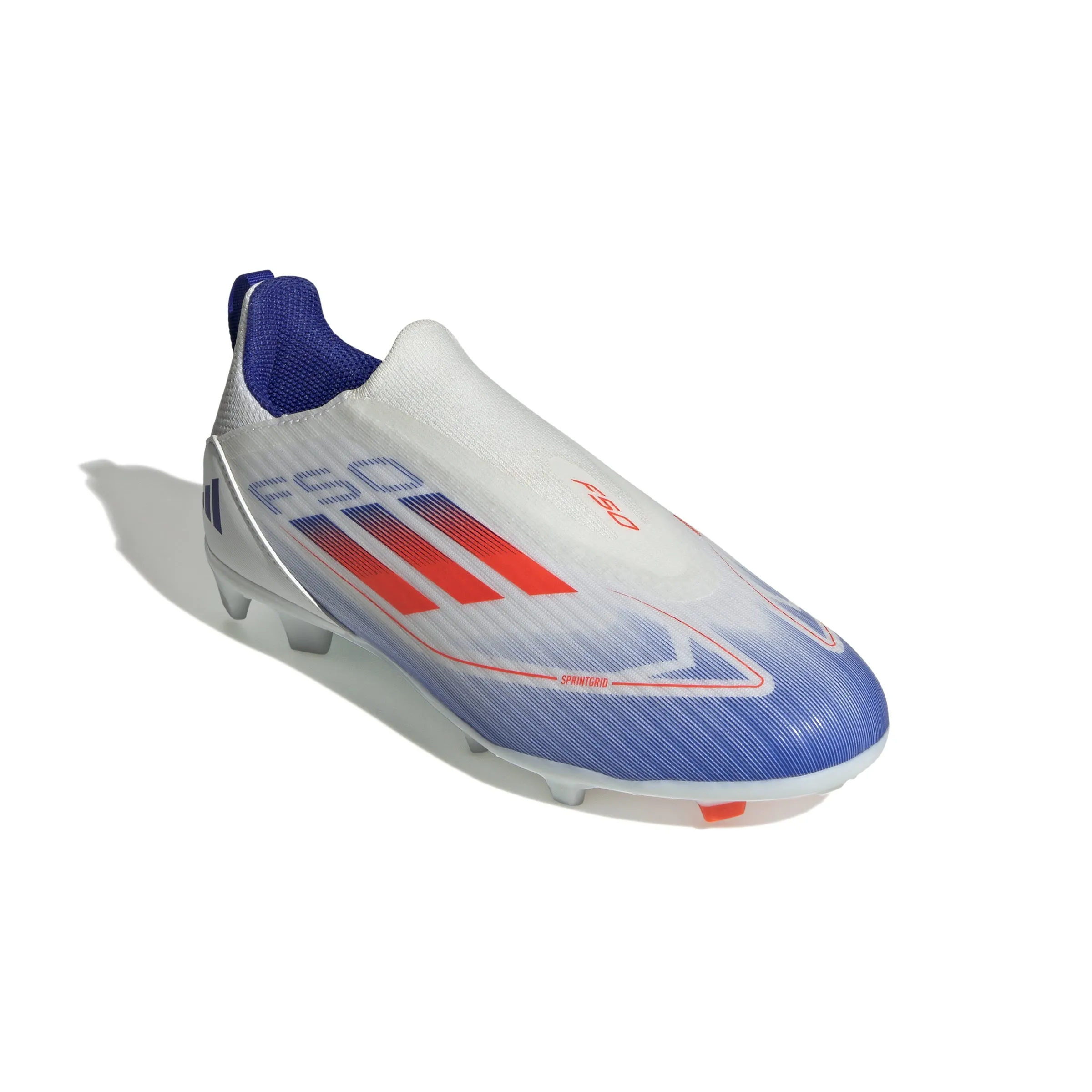 F50 League Laceless FG/MG Jnr Football Boots