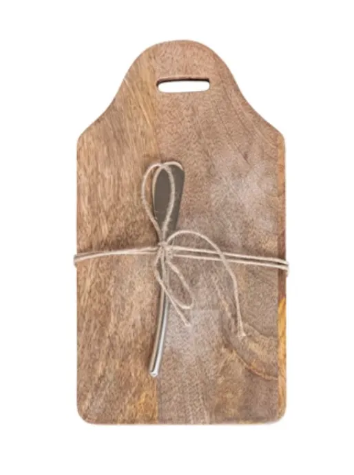 Finn Mango Wood Cheese & Cutting Board