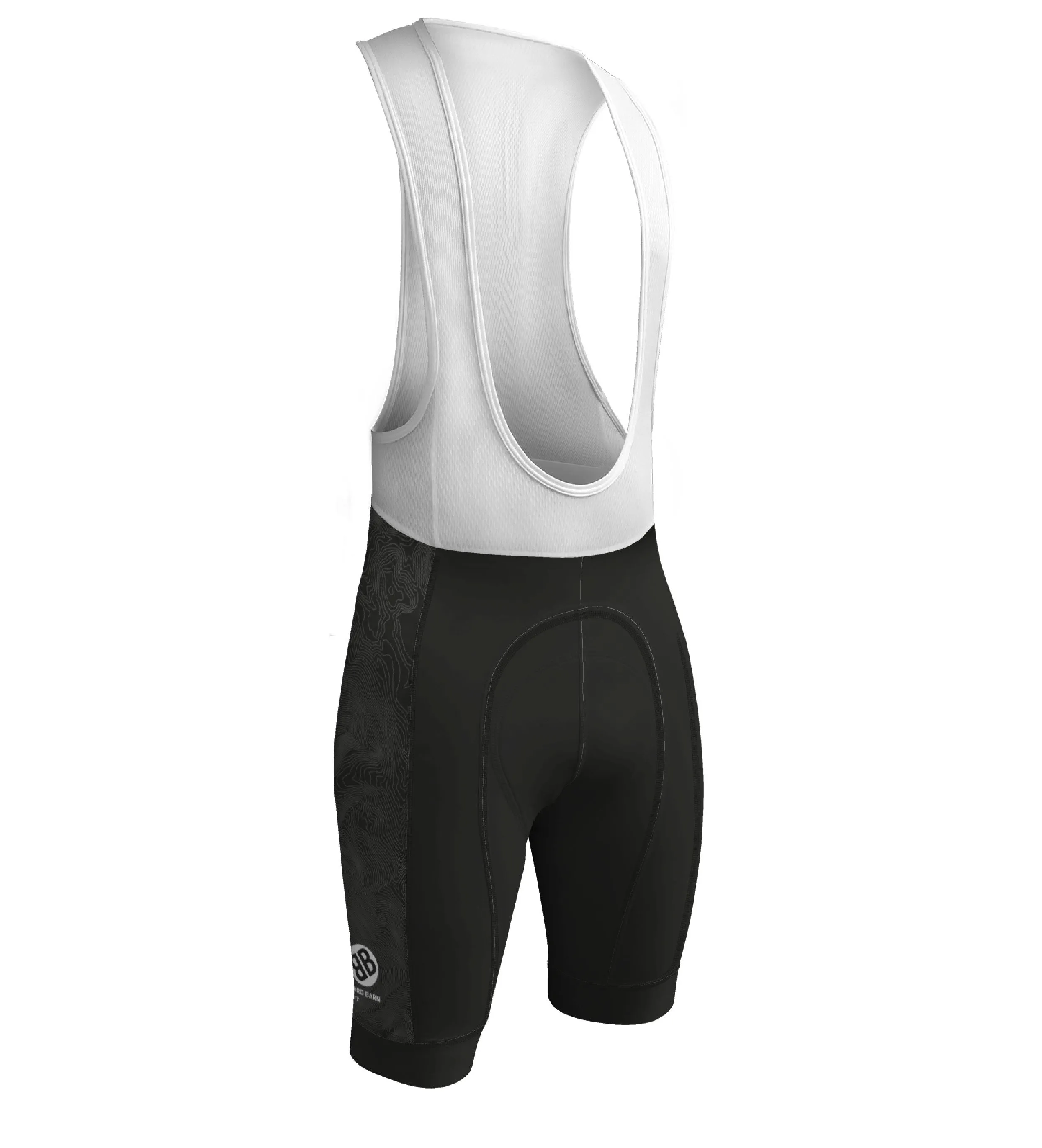 First Stop Board Barn Mens Cycling Bib Short