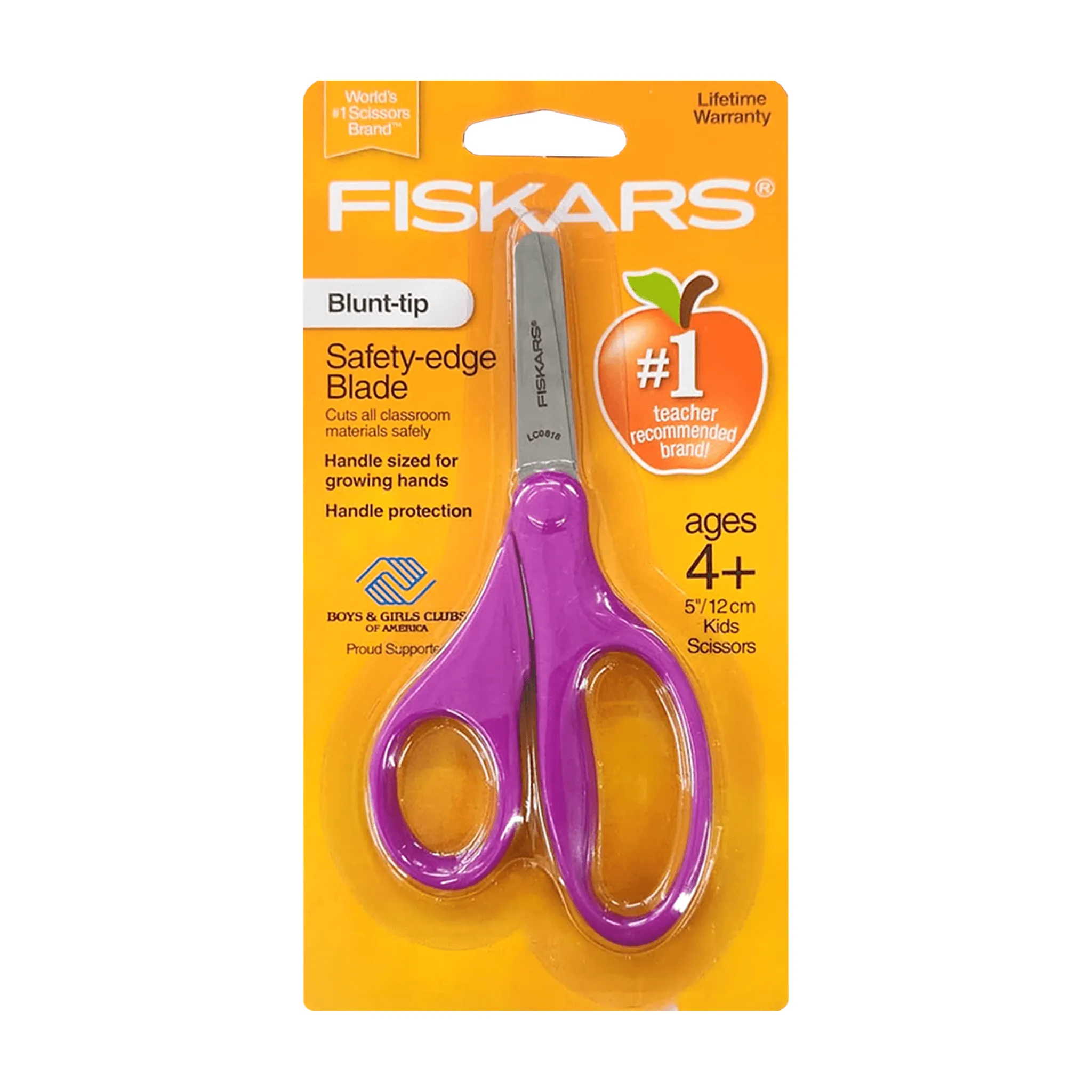 Fiskars Safety Edge Blade Blunt-tip Scissors 5"