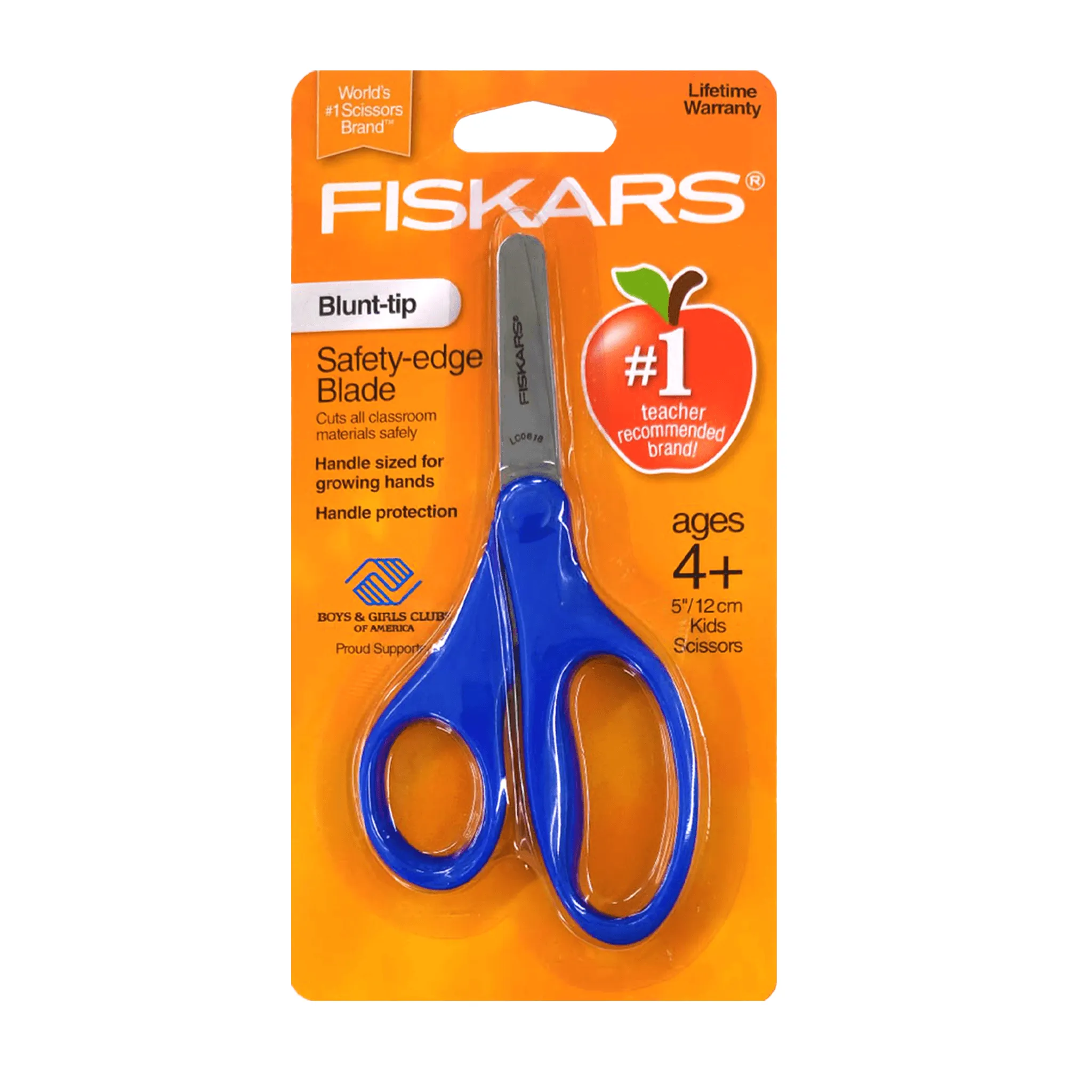 Fiskars Safety Edge Blade Blunt-tip Scissors 5"