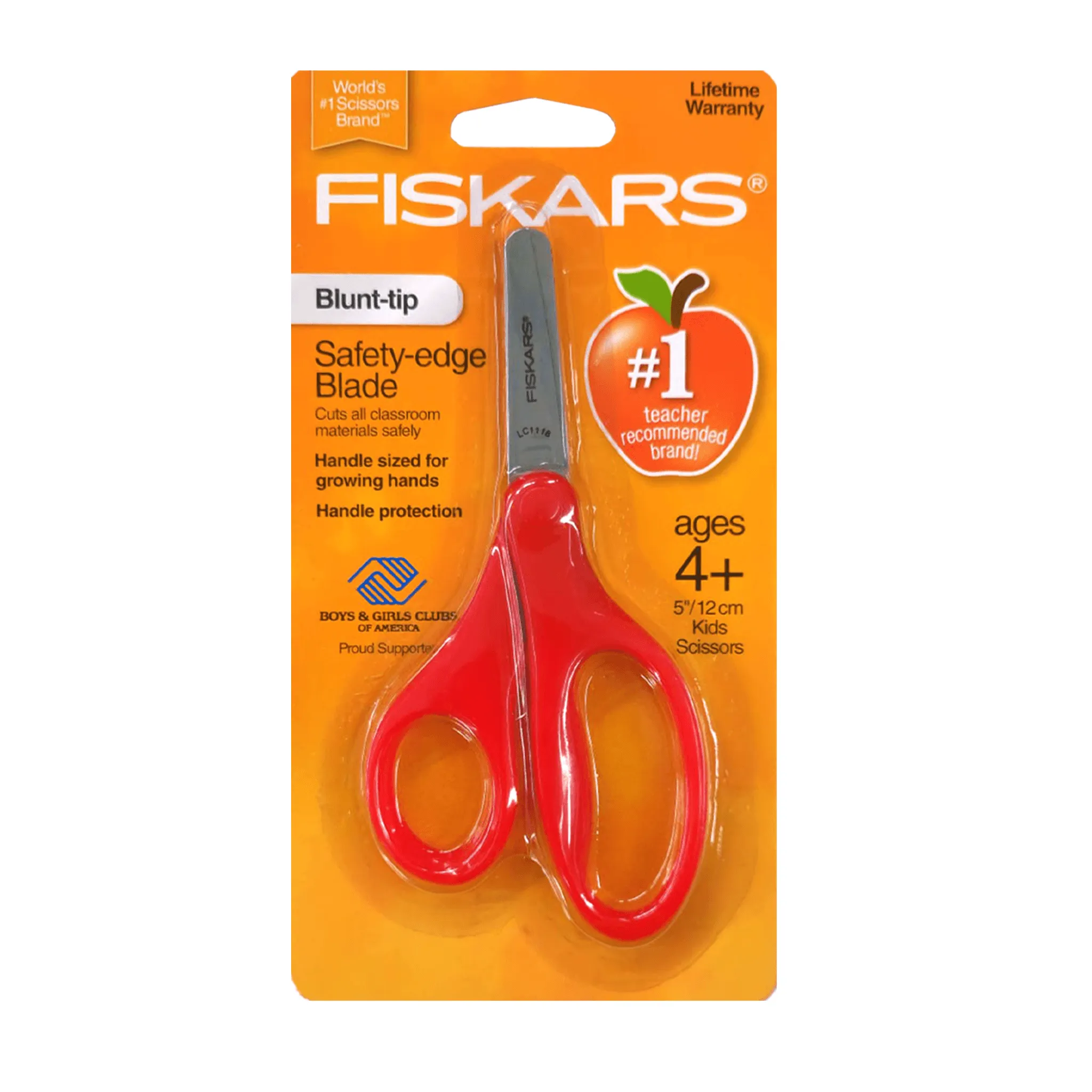 Fiskars Safety Edge Blade Blunt-tip Scissors 5"