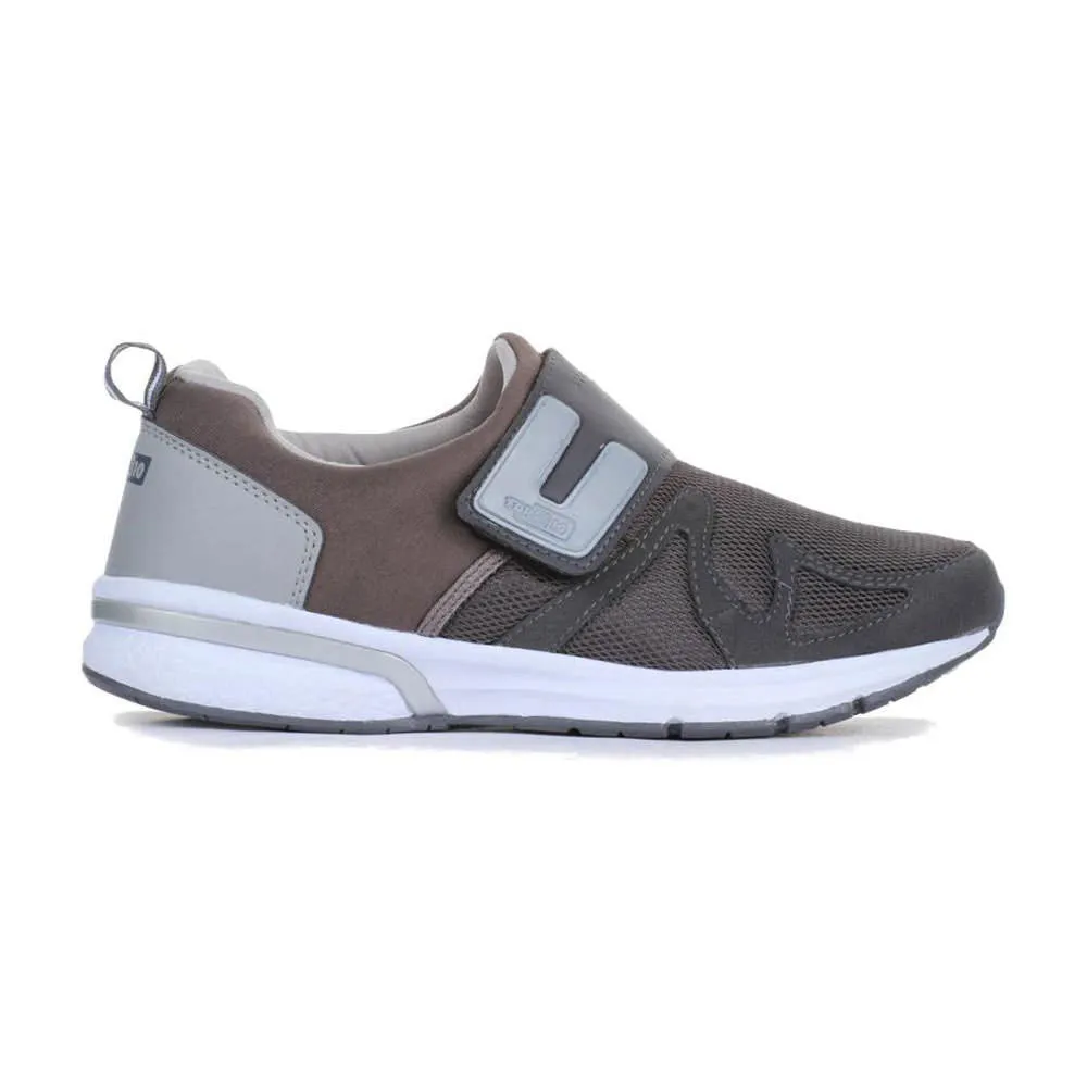 Force 10 Men's Grey Sports Non Lacing (BEVAN-1)