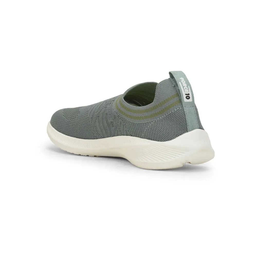 Force 10 Sports Non Lacing Shoe For Men (Green) SIMON-E By Liberty