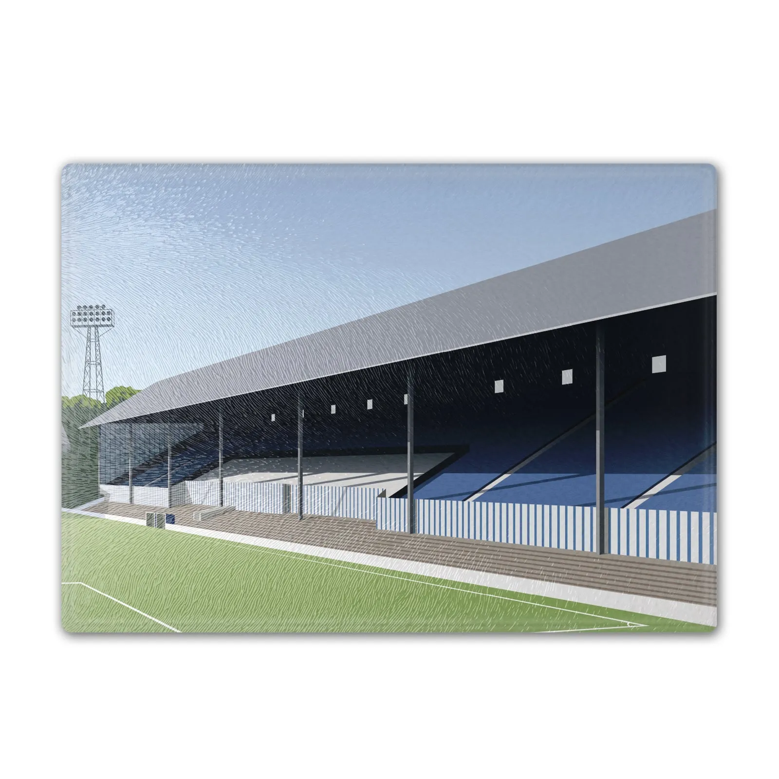 Gigg Lane Illustrated Chopping Board