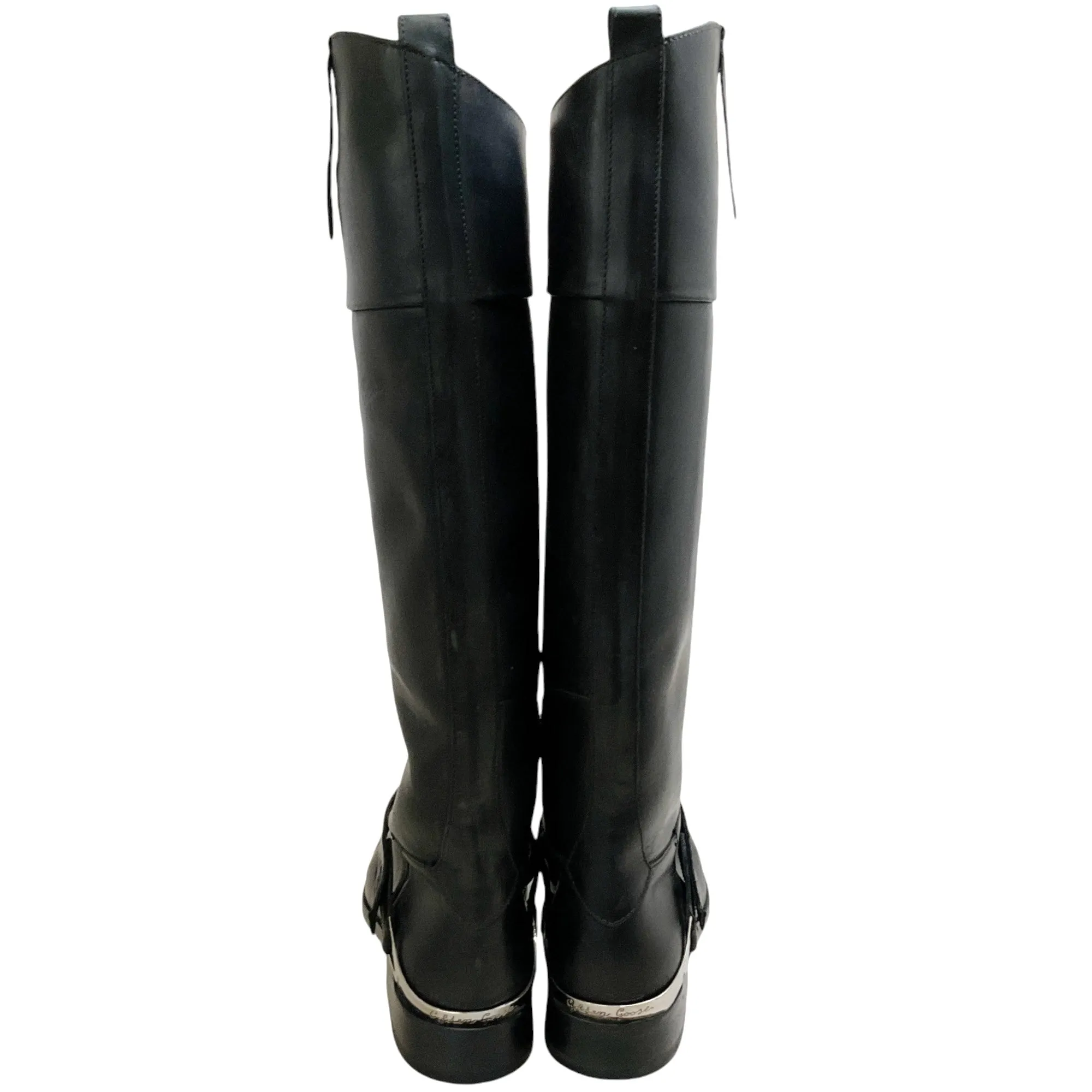 Golden Goose Deluxe Brand Black Leather Charlie Boots