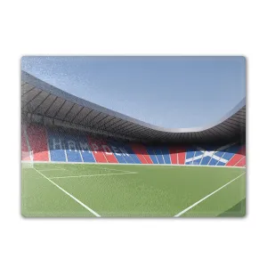 Hampden Park Illustrated Chopping Board