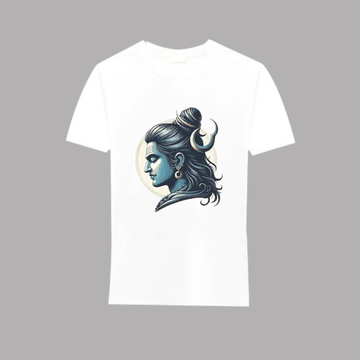 Har Har Mahadev Printed WhiteT-Shirt