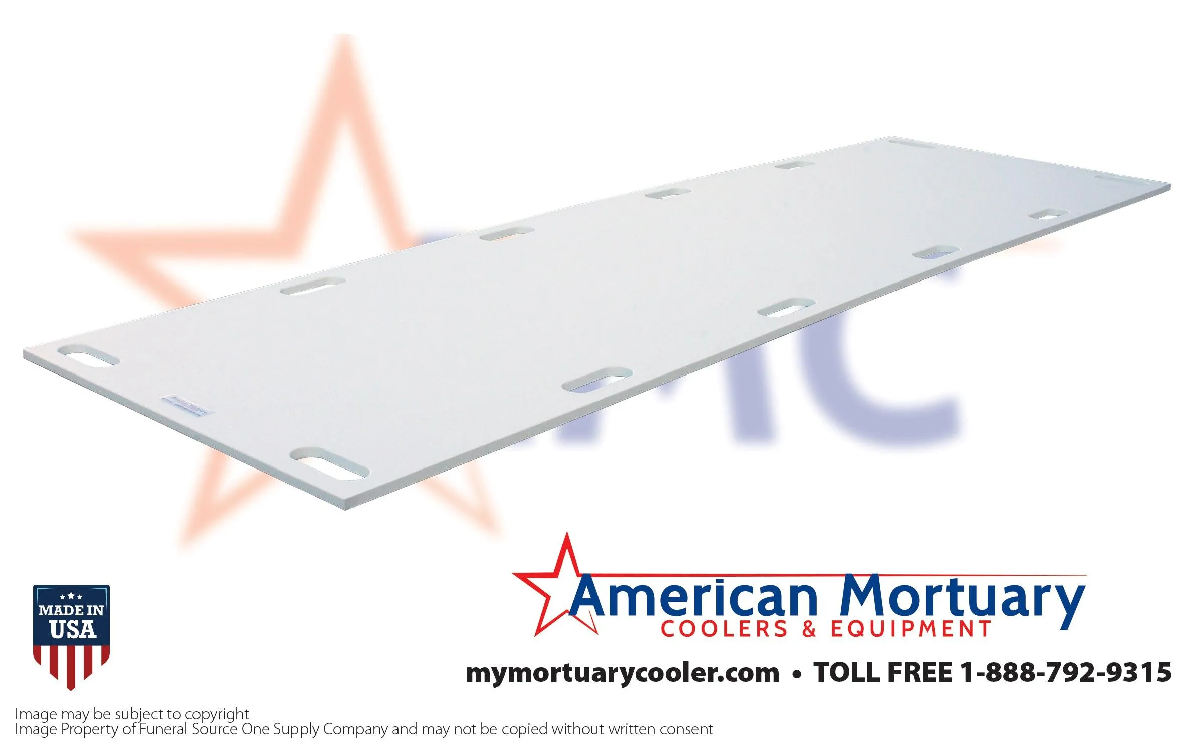 HD Mortuary Plastic Storage Board (Set of 3)