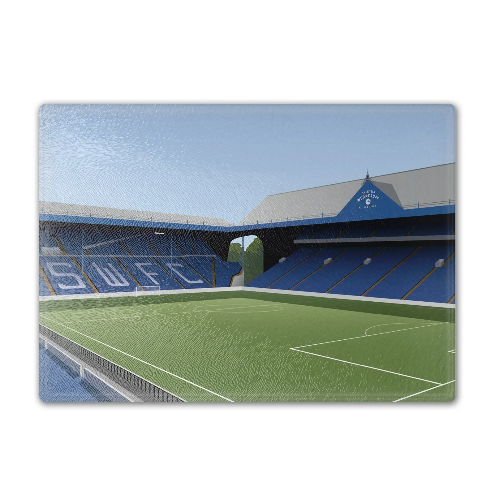 Hillsborough Illustrated Chopping Board