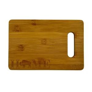 Home With Buffalo Small Bamboo Cutting Board