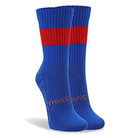 Hooped/Striped Short ThinSkins Socks - 6 Pack