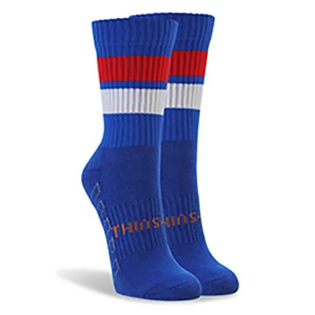 Hooped/Striped Short ThinSkins Socks - 6 Pack