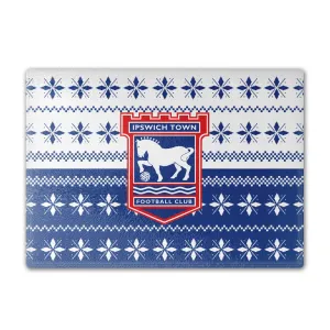 Ipswich Knitted Halves Christmas Chopping Board