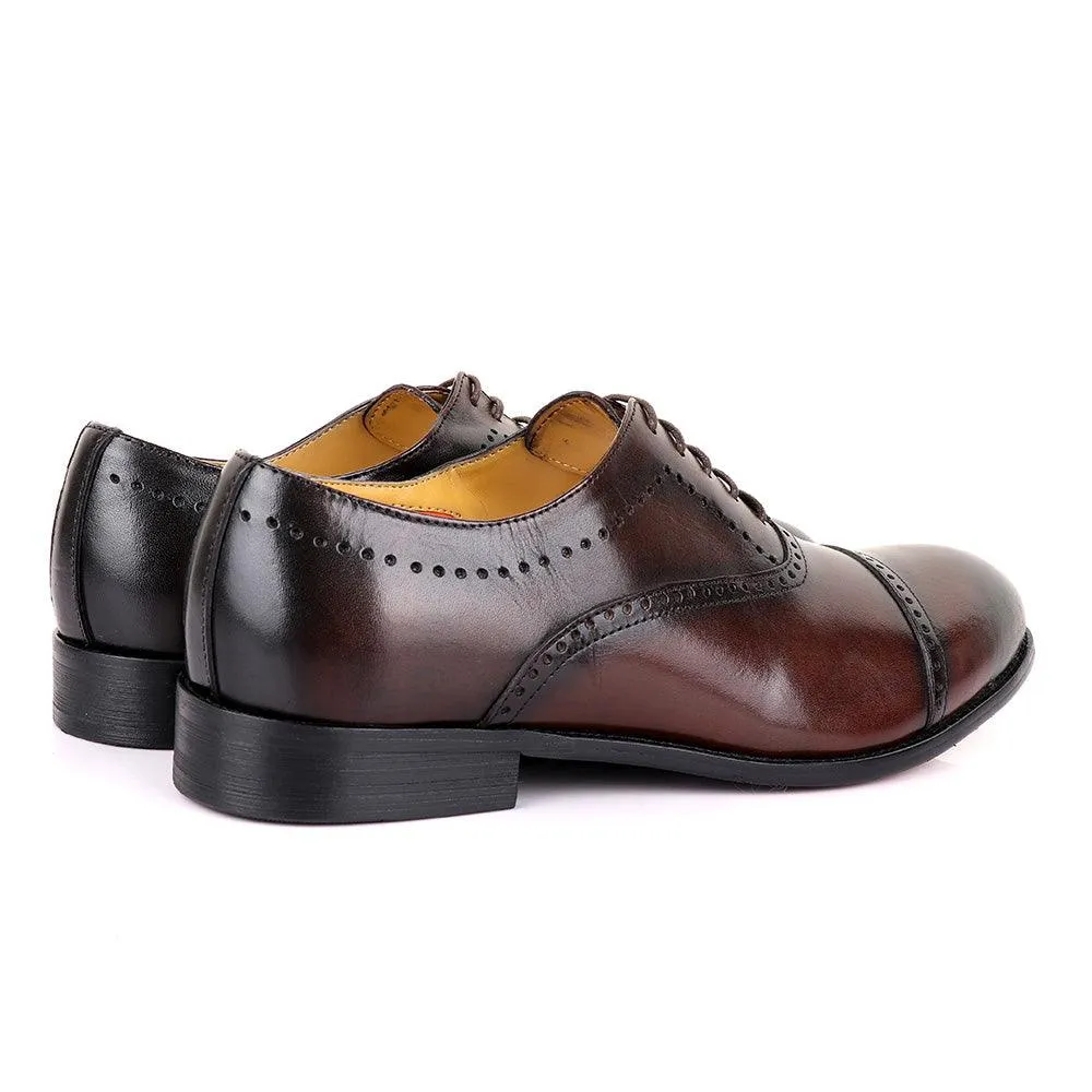 John Mendson Oxford Classic Coffee Shoe