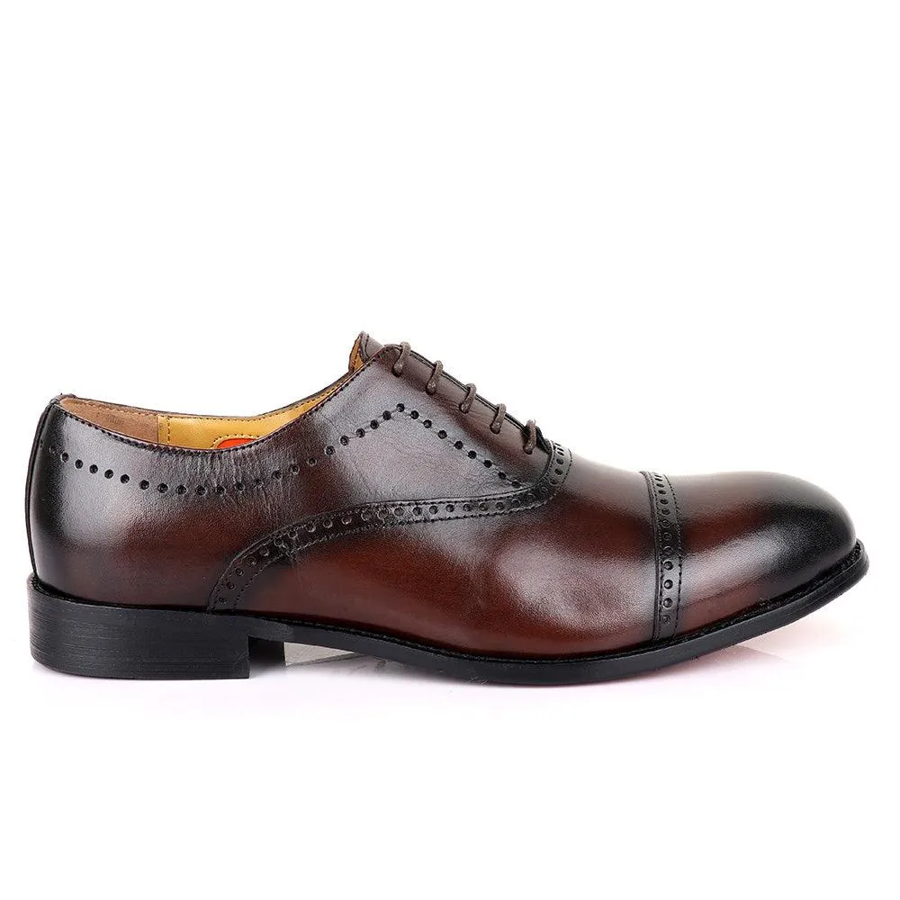 John Mendson Oxford Classic Coffee Shoe