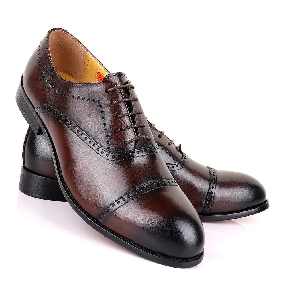 John Mendson Oxford Classic Coffee Shoe