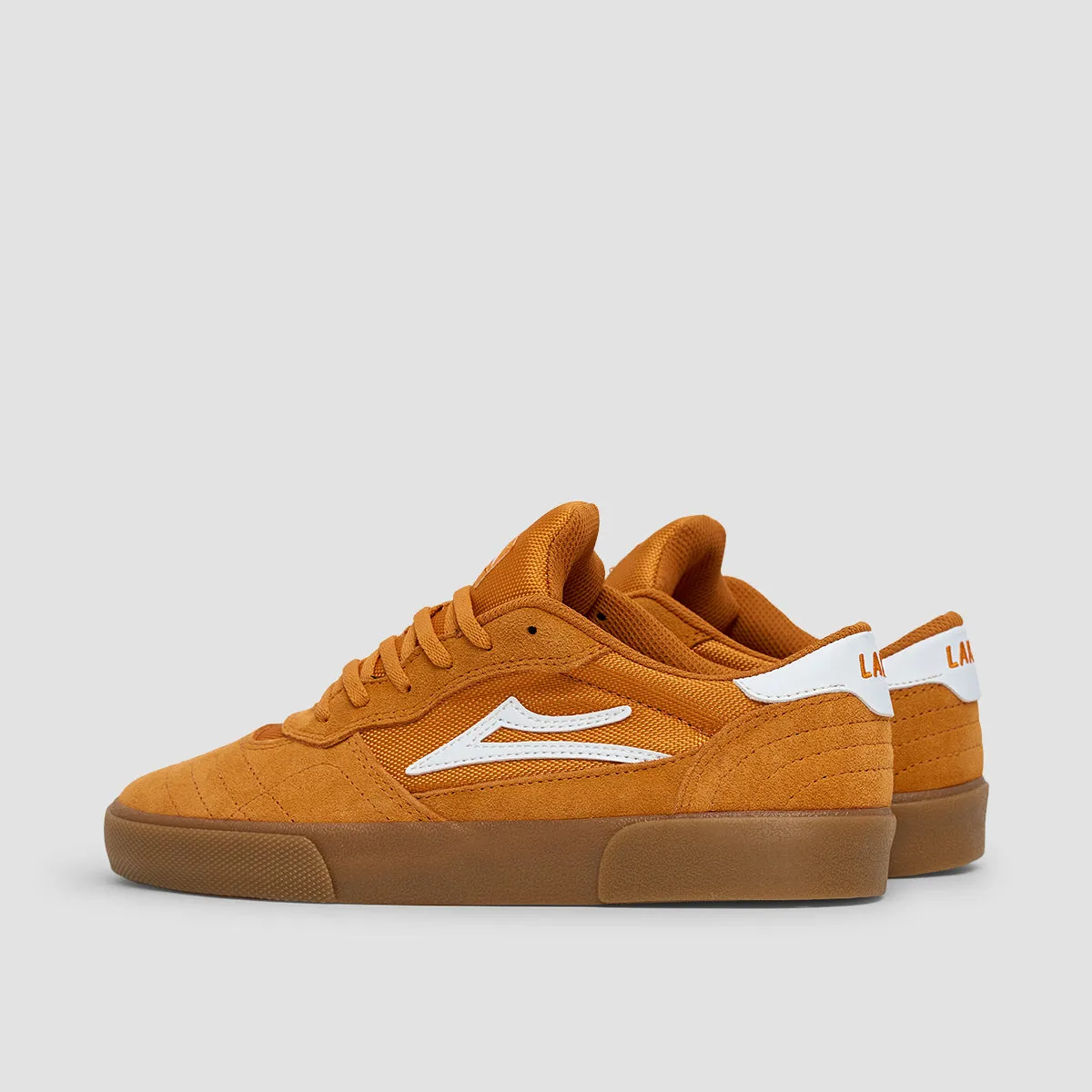 Lakai Cambridge Shoes - Orange Suede