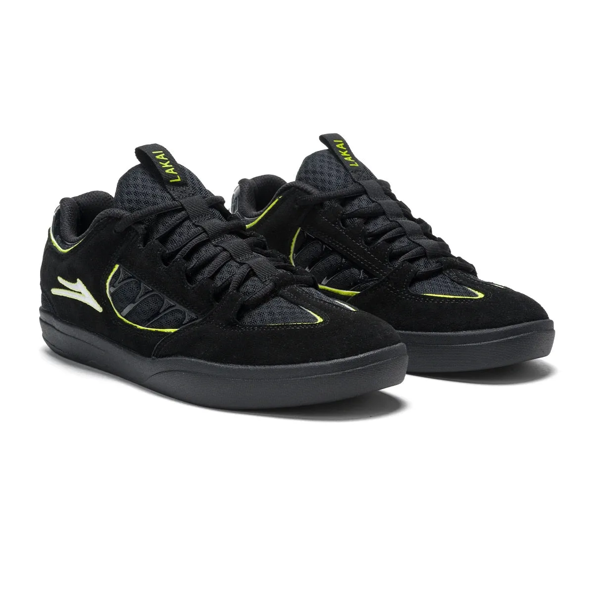 Lakai Shoes Carroll - Black/Neon Green