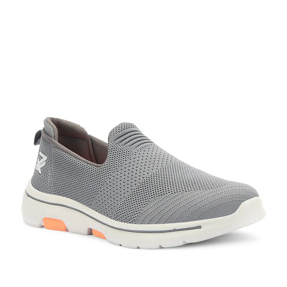 Leap7x By Liberty Men RW-08 Grey Sports Walking Shoes