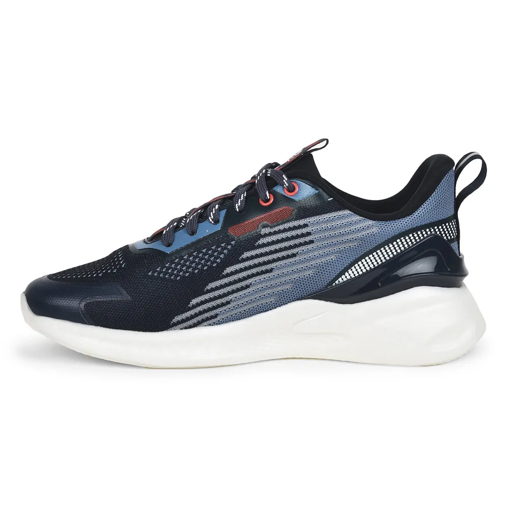 Leap7x By Liberty Men THUNDER-1 N.Blue Sports Lacing Shoes