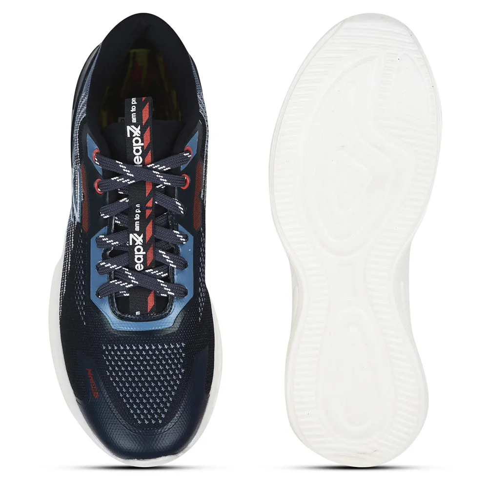 Leap7x By Liberty Men THUNDER-1 N.Blue Sports Lacing Shoes