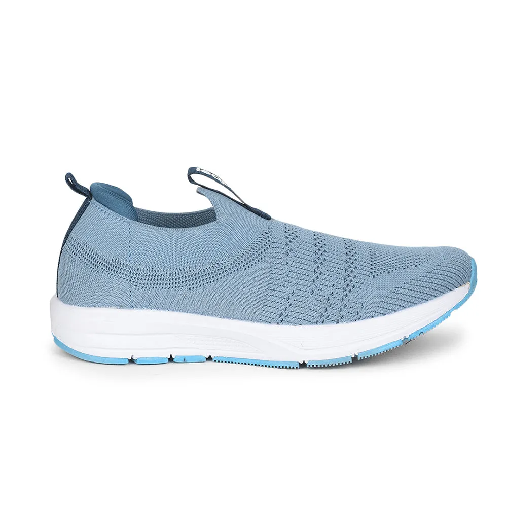 Leap7x Non Lacing Sports Shoes For Ladies (S.Blue) PERTH-10 By Liberty