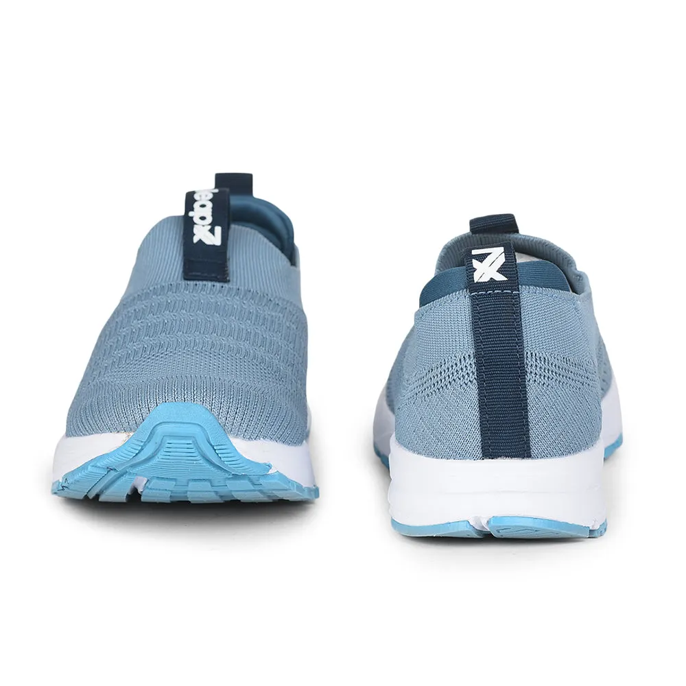 Leap7x Non Lacing Sports Shoes For Ladies (S.Blue) PERTH-10 By Liberty