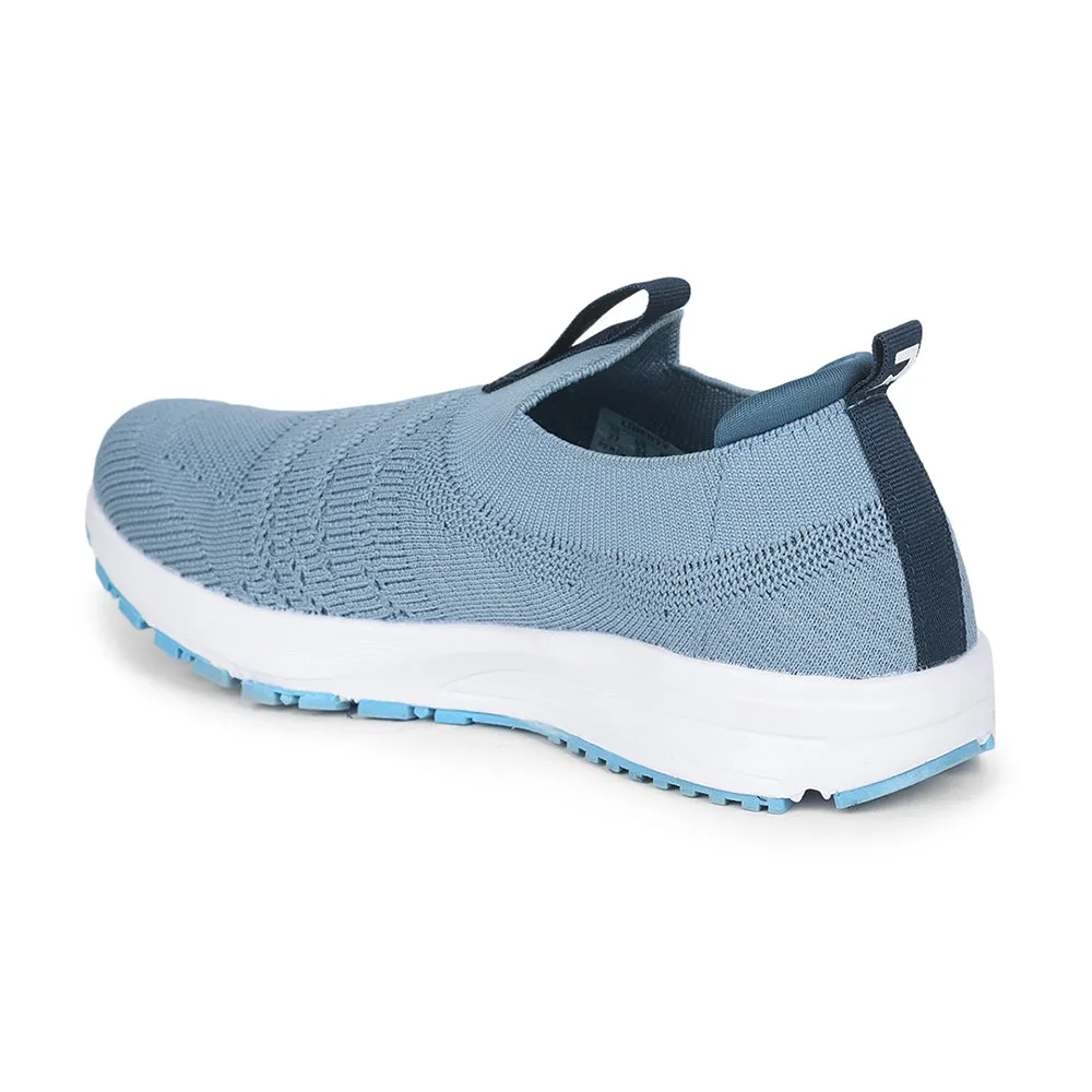 Leap7x Non Lacing Sports Shoes For Ladies (S.Blue) PERTH-10 By Liberty